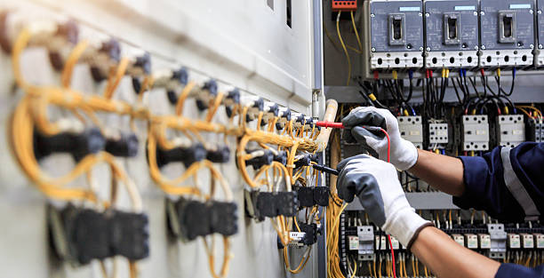 Professional Electrician technician working in Mills River, NC